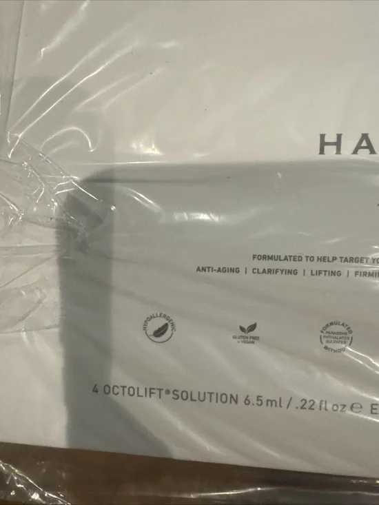 All-In-One Facial/Hanacure Set/4 Facials/Clear Multi-Benefit Mask Set with Brush - Picture 4 of 15